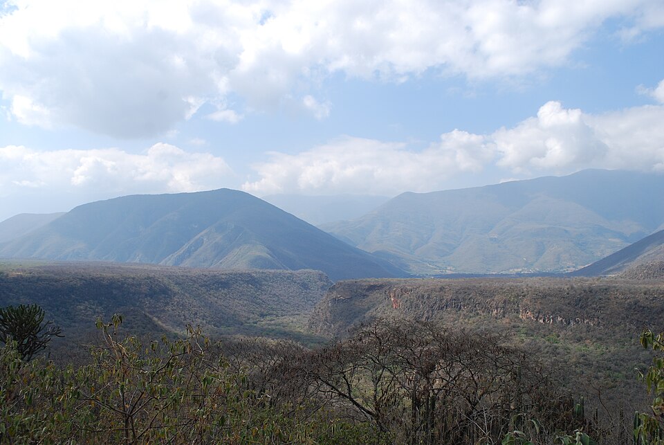 Montañas entre Concá y Arroyo Seco